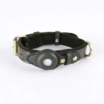 Dog Collar with Air Tag Tracking